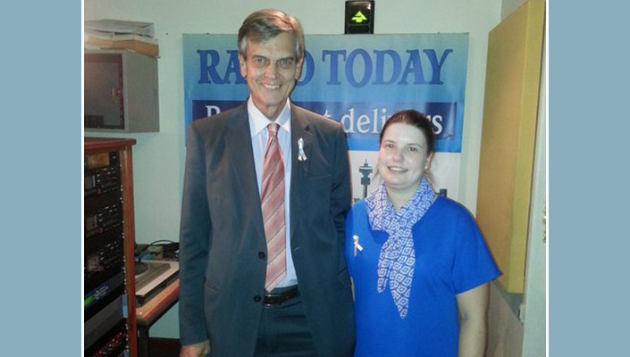 Constitutionally speaking: Patrick Bracher hosted Tricia Erasmus, Senior Associate – pro bono and human rights, at Cliffe Dekker Hofmeyr attorneys.