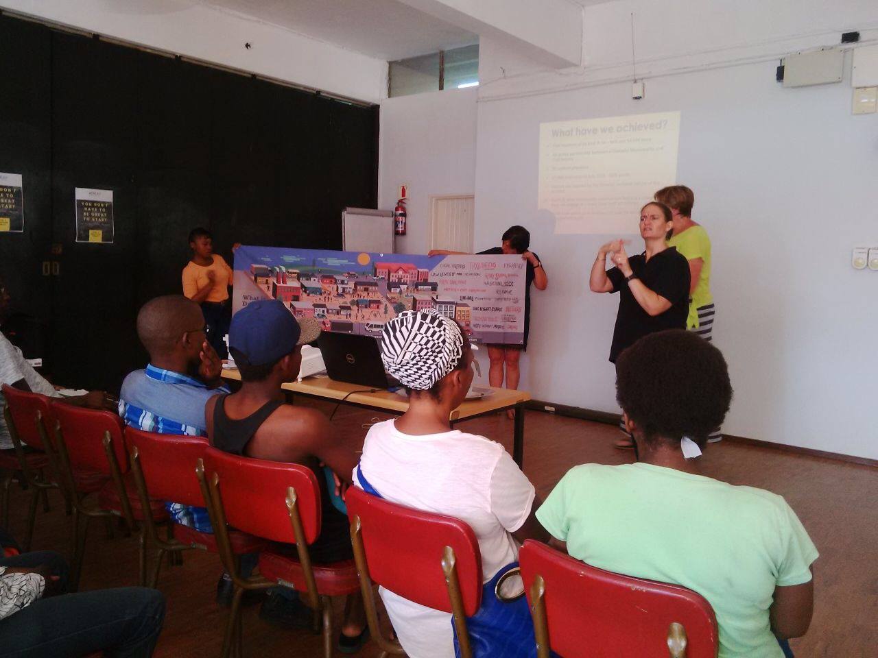 KZN Deaf Association monthly workshop