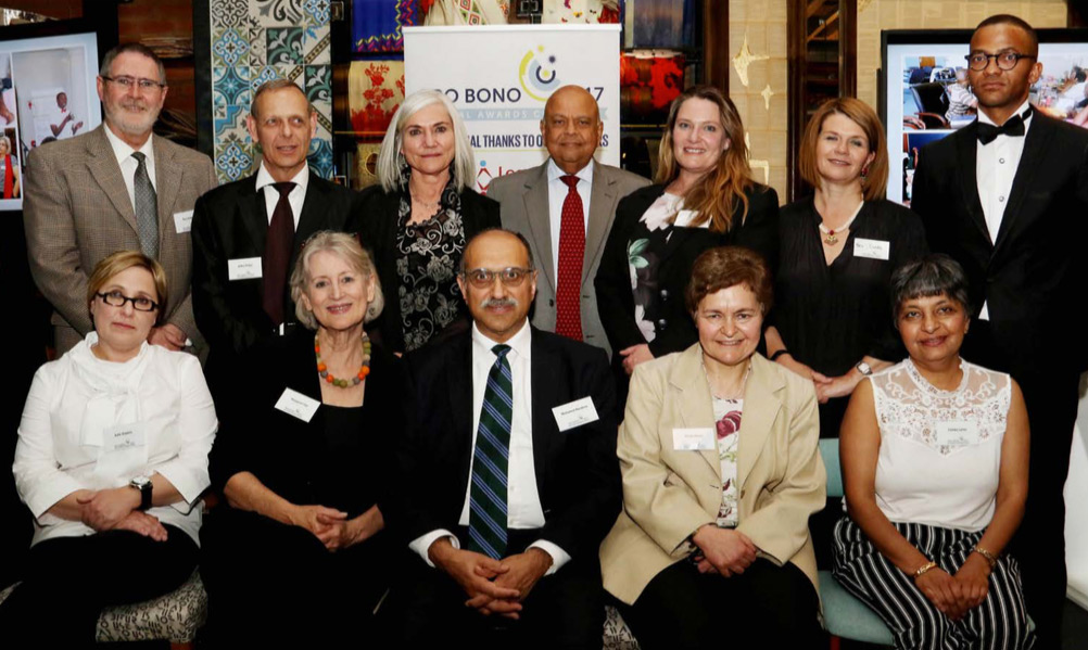 We pay tribute to our pro bono legal practitioners