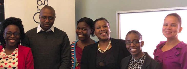 Visit from Judge Thina Siwendu