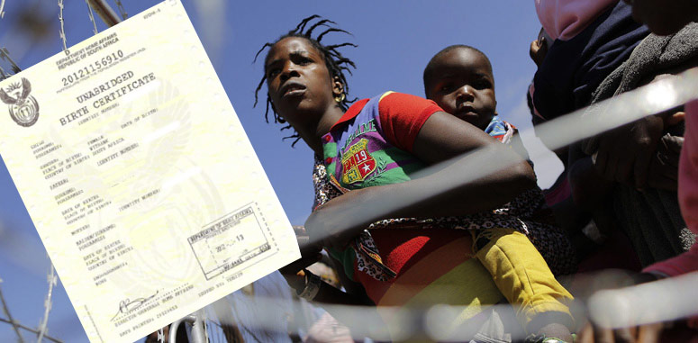 Birth certificates for undocumented minors